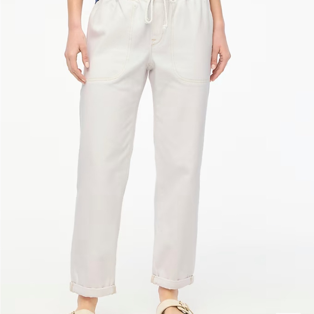 J.Crew White Casual Pants